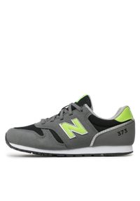 Sneakersy New Balance YC373JO2 Szary. Kolor: szary. Materiał: materiał. Model: New Balance 373 #1