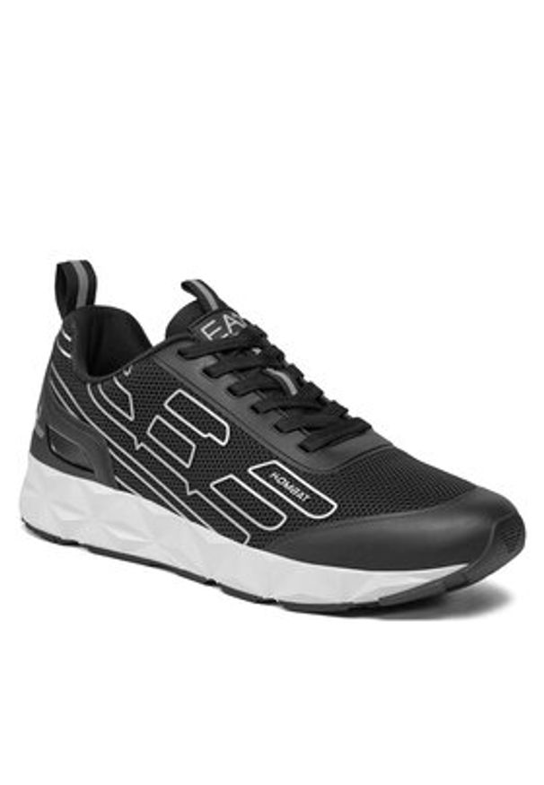 EA7 Emporio Armani Sneakersy X8X154 XK357 K716 Czarny. Kolor: czarny. Materiał: materiał