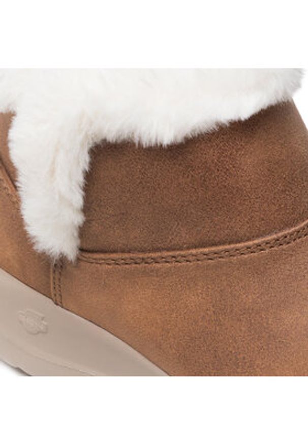 skechers - Skechers Botki Endeavor 144013/CSNT Brązowy. Kolor: brązowy. Materiał: materiał