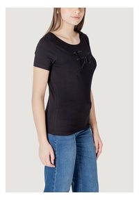 EA7 Emporio Armani T-Shirt 7W000184 AF10373 UC001 Czarny Regular Fit. Kolor: czarny. Materiał: bawełna #3