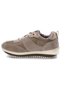 Beżowe Sneakersy Anekke Modne Obuwie Damskie W Prezencie Ze Skarpetkami. Okazja: na co dzień. Kolor: beżowy. Materiał: tkanina, zamsz, materiał. Styl: casual, elegancki #7