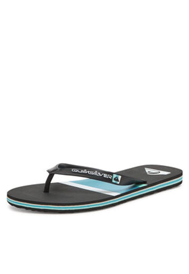 Quiksilver Japonki 839477 Czarny. Kolor: czarny. Materiał: syntetyk