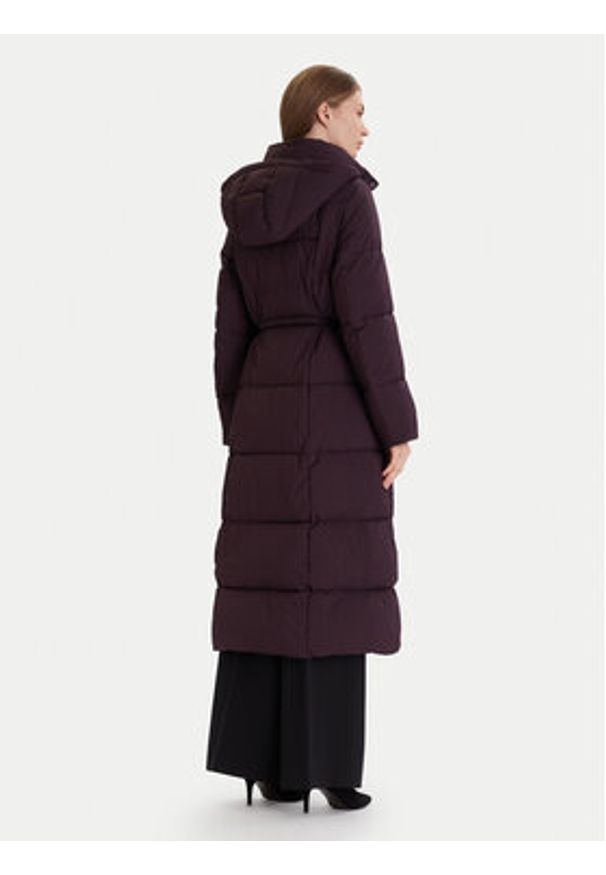 BOSS Płaszcz zimowy Pamaxi4 50546844 Fioletowy Regular Fit. Kolor: fioletowy. Materiał: syntetyk. Sezon: zima