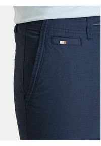 Jack & Jones Chinosy Marco 12293491 Granatowy Slim Fit. Kolor: niebieski. Materiał: bawełna #3