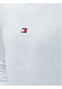 TOMMY HILFIGER - Tommy Hilfiger Bluza Logo MW0MW11596 Niebieski Regular Fit. Kolor: niebieski. Materiał: syntetyk, bawełna #3