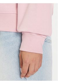 Calvin Klein Jeans Bluza Monologo LV047B234G Różowy Relaxed Fit. Kolor: różowy. Materiał: bawełna