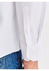 Pako Lorente - PAKO LORENTE – Biała koszula męska. Kolor: biały. Materiał: poliester, bawełna. Długość rękawa: długi rękaw. Długość: długie #7