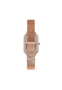 Daniel Wellington Zegarek Quadro Lumine Pressed Piano DW00100578 Złoty. Kolor: złoty #4