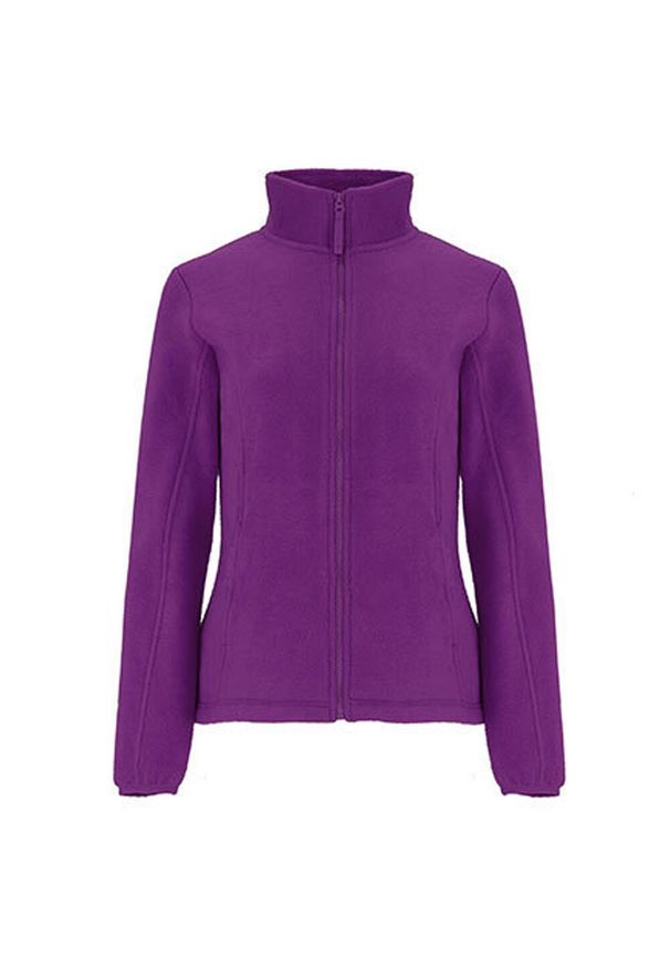 ROLY - Damska Bluza Polarowa Artic Fleece Jacket. Kolor: fioletowy. Materiał: polar. Sezon: zima. Styl: sportowy