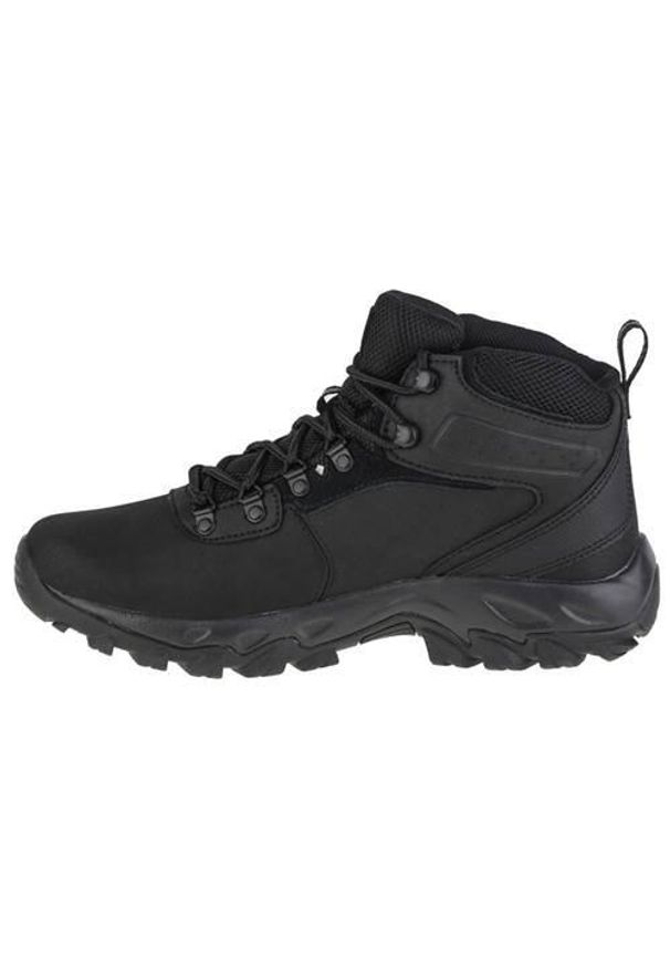 columbia - Buty trekkingowe męskie Columbia Newton Ridge Plus II. Zapięcie: sznurówki. Kolor: wielokolorowy, czarny. Materiał: guma, materiał, skóra, tkanina. Szerokość cholewki: normalna