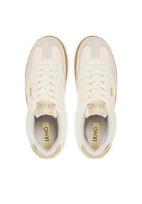 Liu Jo Sneakersy Connor 01 BF5069 PX769 Écru. Materiał: skóra #3