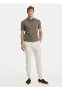 JOOP! Jeans Polo 15 JJJ-17Amare 30046012 Khaki Modern Fit. Typ kołnierza: polo. Kolor: brązowy. Materiał: bawełna #4
