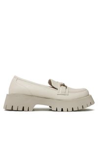 DeeZee Loafersy H3657-2 Beżowy. Kolor: beżowy. Materiał: skóra #1