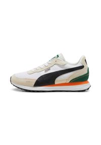 Buty Sportowe Męskie Puma Road Rider Sd Warm. Kolor: wielokolorowy, beżowy. Materiał: materiał, syntetyk. Szerokość cholewki: normalna. Sport: turystyka piesza