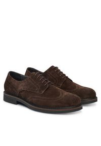 Pollini Półbuty SB10233G0MUB0301 Brązowy. Kolor: brązowy. Materiał: zamsz, skóra #6