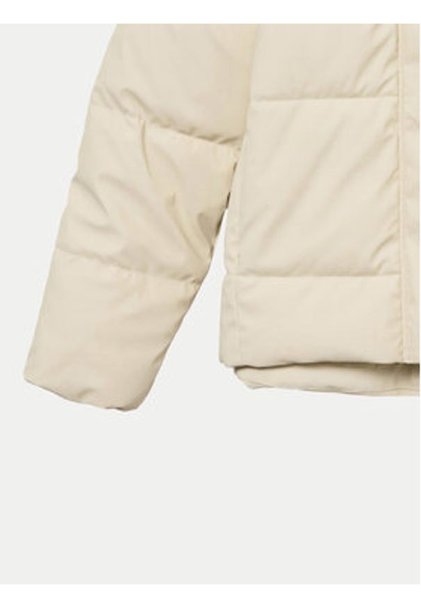 Vero Moda Kurtka zimowa Greta Kylie 10311315 Beżowy Regular Fit. Kolor: beżowy. Materiał: skóra. Sezon: zima