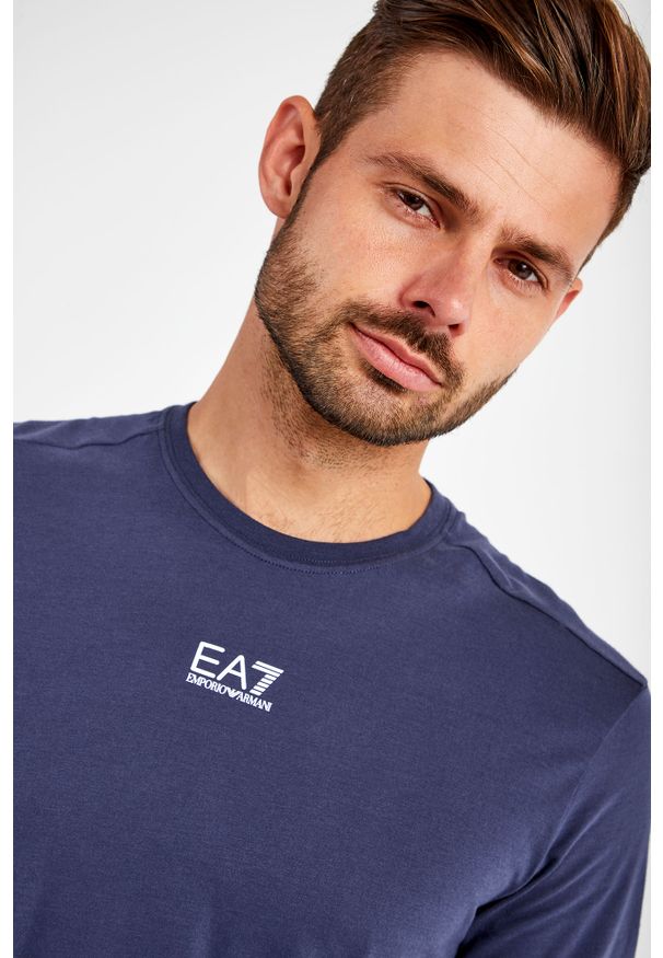 EA7 Emporio Armani - T-SHIRT EA7 EMPORIO ARMANI. Materiał: bawełna. Wzór: nadruk
