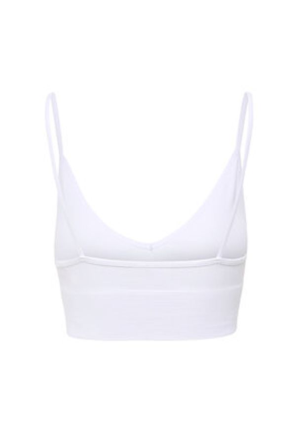 only - ONLY Biustonosz top Vicky 15201539 Biały. Kolor: biały. Materiał: syntetyk