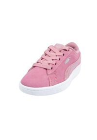 Puma - Skórzane Buty Dziecięce Vikky Chamois. Okazja: na co dzień. Kolor: różowy. Materiał: skóra. Model: Puma Vikky
