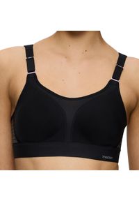 TRIACTION - Stanik do biegania Extreme Lite z wysoki poziomem podtrzymywania. Kolor: czarny. Materiał: poliamid, elastan. Sport: bieganie #1
