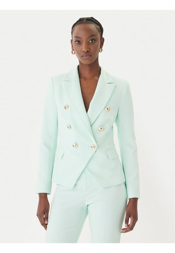 Rinascimento Marynarka CFC0128639003 Zielony Regular Fit. Kolor: zielony. Materiał: syntetyk