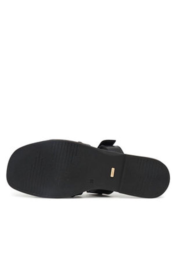 MEXX Klapki MX/012C-EST Czarny. Kolor: czarny. Materiał: skóra