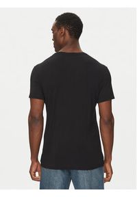 Calvin Klein Underwear T-Shirt Henley LV00NM2803 Czarny Regular Fit. Typ kołnierza: typu henley. Kolor: czarny #5