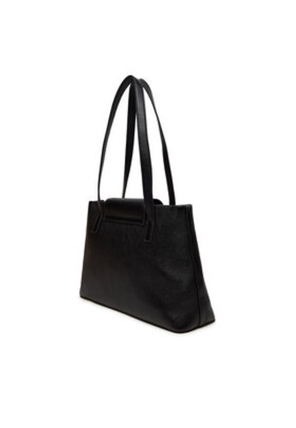 Love Moschino - LOVE MOSCHINO Torebka JC4037PP1LLE100A Czarny. Kolor: czarny. Materiał: skórzane