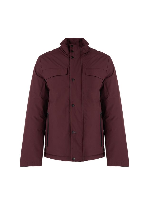 Geox Kurtka "Spherica" | M2628L T2953 | Mężczyzna | Bordowy. Okazja: na co dzień. Kolor: czerwony. Materiał: poliester. Styl: elegancki, casual