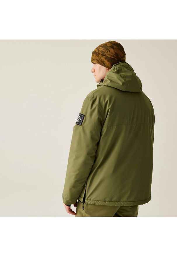 DARE 2B - Kurtka narciarska męska z membraną Freeride Overhead II Dare 2b. Kolor: zielony. Materiał: tkanina. Długość: długie. Sezon: zima. Sport: narciarstwo
