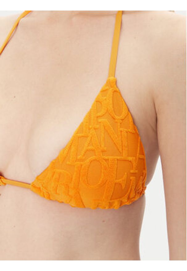 Emporio Armani Bikini EW000786 AF12185 F3003 Pomarańczowy. Kolor: pomarańczowy. Materiał: syntetyk
