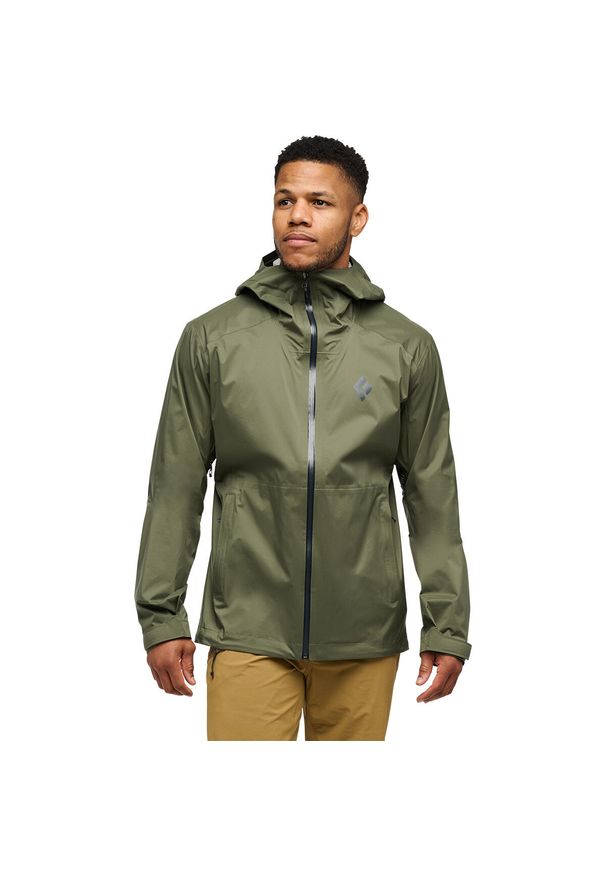 Kurtka wodoodporna Black Diamond Fineline Stretch. Kolor: czarny, zielony, wielokolorowy. Sezon: zima. Sport: narciarstwo