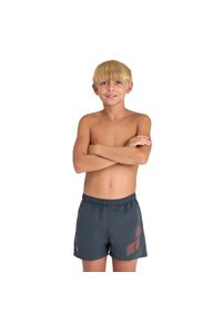 Spodenki chłopięce szorty kąpielowe na plażę basen Arena Beach Boxer. Kolor: pomarańczowy, szary, wielokolorowy
