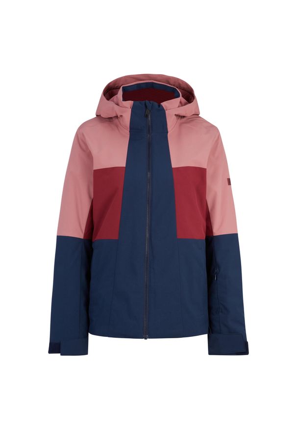 Kurtka narciarska damska Ziener Tasilla. Kolor: niebieski, wielokolorowy, różowy. Sezon: zima. Sport: narciarstwo