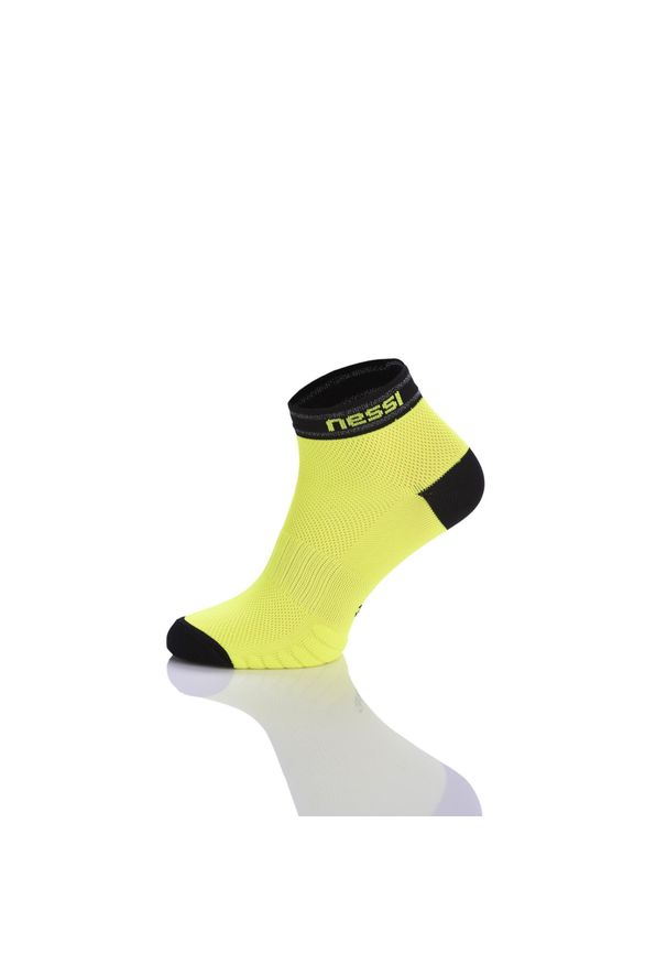 NESSI SPORTSWEAR - Skarpety do biegania Unisex Nessi Sportswear Road R Oddychające. Kolor: żółty