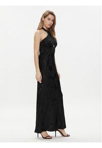 Guess Sukienka wieczorowa Sl Aubree W4GK60 WFDF0 Czarny Regular Fit. Kolor: czarny. Materiał: wiskoza. Styl: wizytowy #4