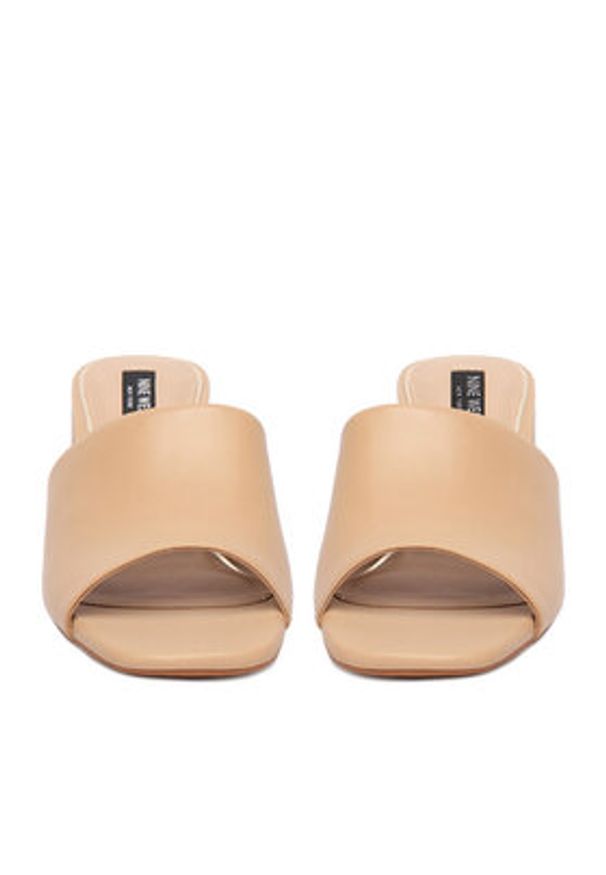 Nine West Klapki CEO-6223-9 Beżowy. Kolor: beżowy. Materiał: materiał