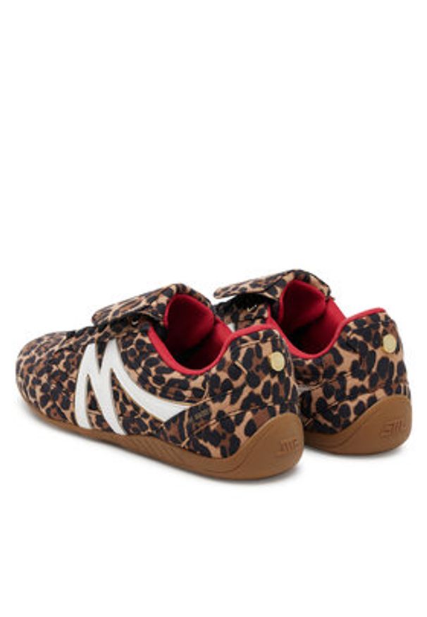 Steve Madden Sneakersy Freekick-LE SM19000141 Brązowy. Kolor: brązowy. Materiał: zamsz, skóra