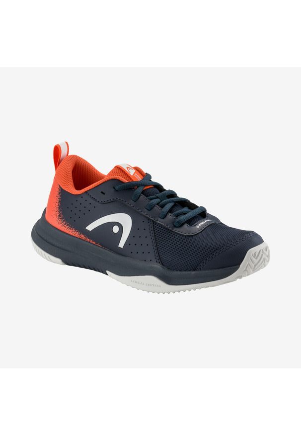 Dziecięce buty do padla Head Sprint Court 4.0. Kolor: niebieski, pomarańczowy, wielokolorowy. Sport: bieganie