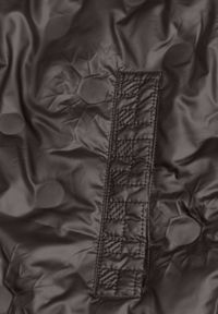 Born2be - Czarna Pikowana Kurtka Przejściowa z Kapturem Arivitte. Okazja: na co dzień. Typ kołnierza: kaptur. Kolekcja: plus size. Kolor: czarny. Materiał: jeans. Styl: casual, elegancki #2