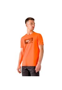 Koszulka trekkingowa męska CMP. Kolor: pomarańczowy