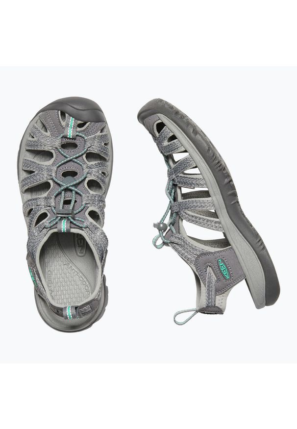 keen - Sandały trekkingowe damskie Keen Whisper Medium. Kolor: szary