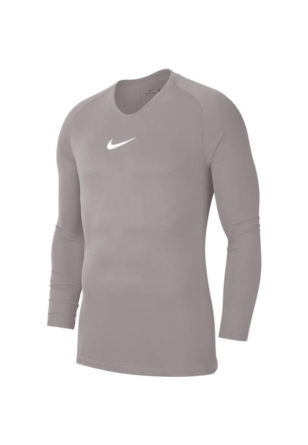 Nike - Koszulka Typu Base Layer Park DriFIT Dla Dorosłych Unisex. Okazja: na co dzień. Kolor: szary. Styl: casual