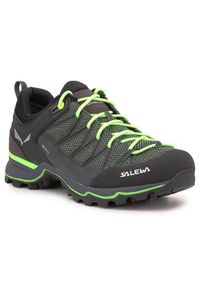 Buty trekkingowe męskie Salewa MS Mtn Trainer Lite Gtx. Zapięcie: sznurówki. Kolor: wielokolorowy. Materiał: materiał, tkanina, syntetyk. Szerokość cholewki: normalna