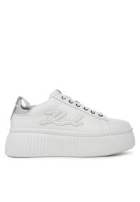 Karl Lagerfeld - Sneakersy KARL LAGERFELD. Kolor: biały