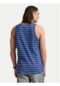 Polo Ralph Lauren Tank top 710970699002 Niebieski Classic Fit. Typ kołnierza: polo. Kolor: niebieski. Materiał: bawełna #4