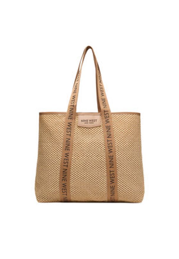 Nine West Torebka CEO-Avenia-LA374-4513-6 Beżowy. Kolor: beżowy