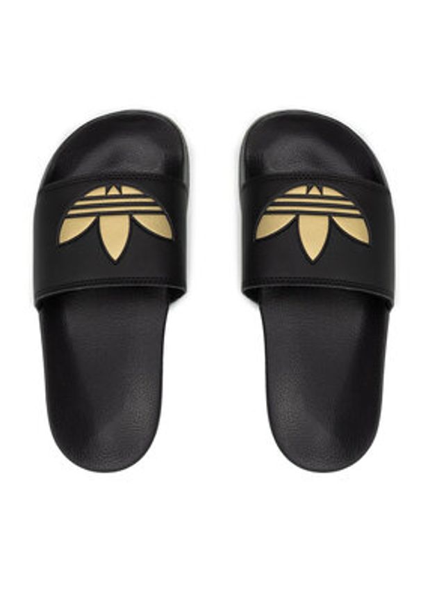 Adidas - adidas Klapki adilette Lite W GZ6196 Czarny. Kolor: czarny. Materiał: skóra
