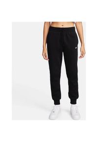 Spodnie sportowe damskie Nike Nsw Phnx Flc. Kolor: czarny. Materiał: dresówka. Długość: długie