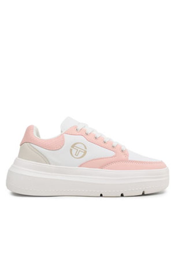 SERGIO TACCHINI - Sergio Tacchini Sneakersy Ginna STF231W022-84 Biały. Kolor: biały. Materiał: skóra
